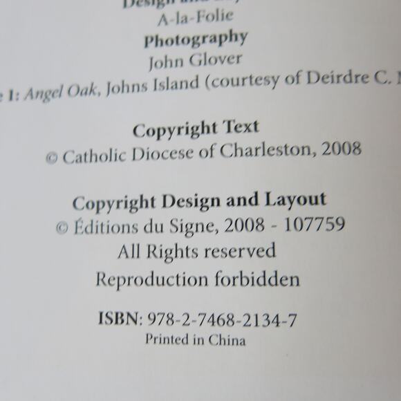 CATHOLIC DIOCESE of CHARLESTON South Carolina  History of Churches Book 2008 - Picture 9 of 15